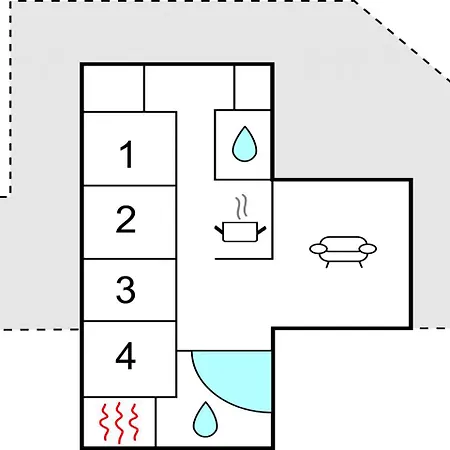 Four-bedroom Holiday In *